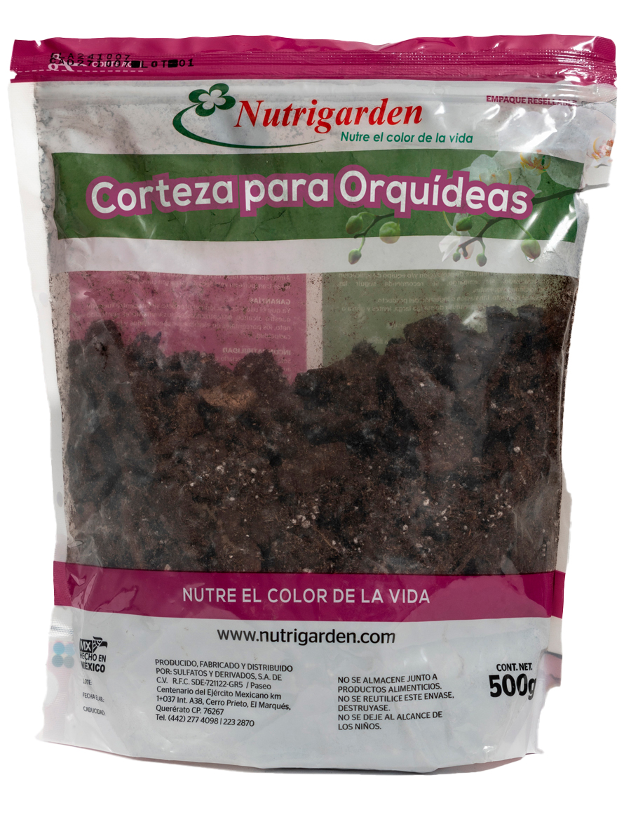 Corteza para orquídeas