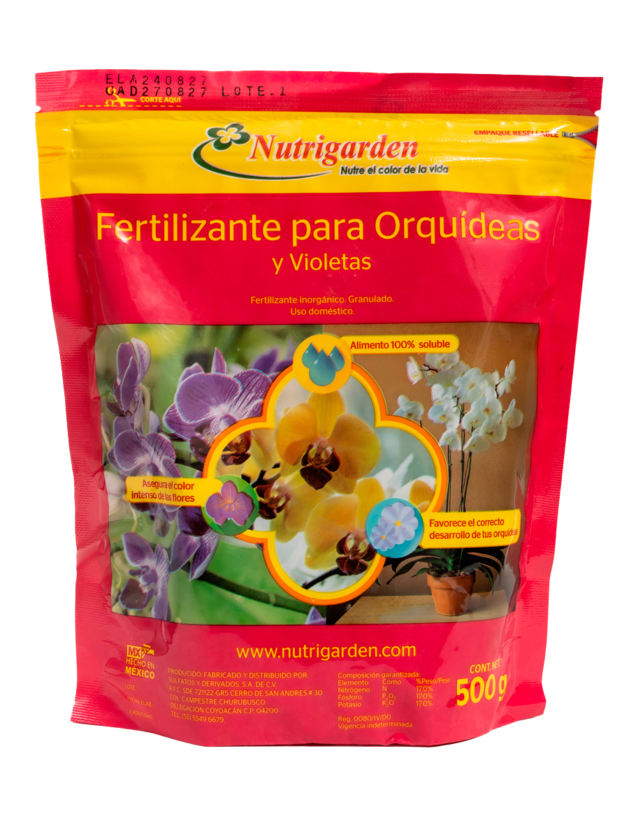Fertilizantes para Orquídeas y Violetas